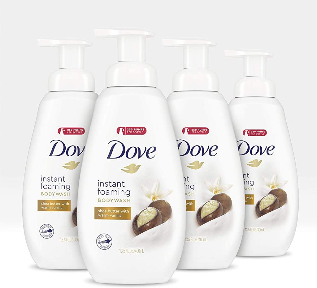 [アメリカ無料直送] [プレミアム商品][満足度上位]Doveピュアパンパリングボディウォッシュニュ