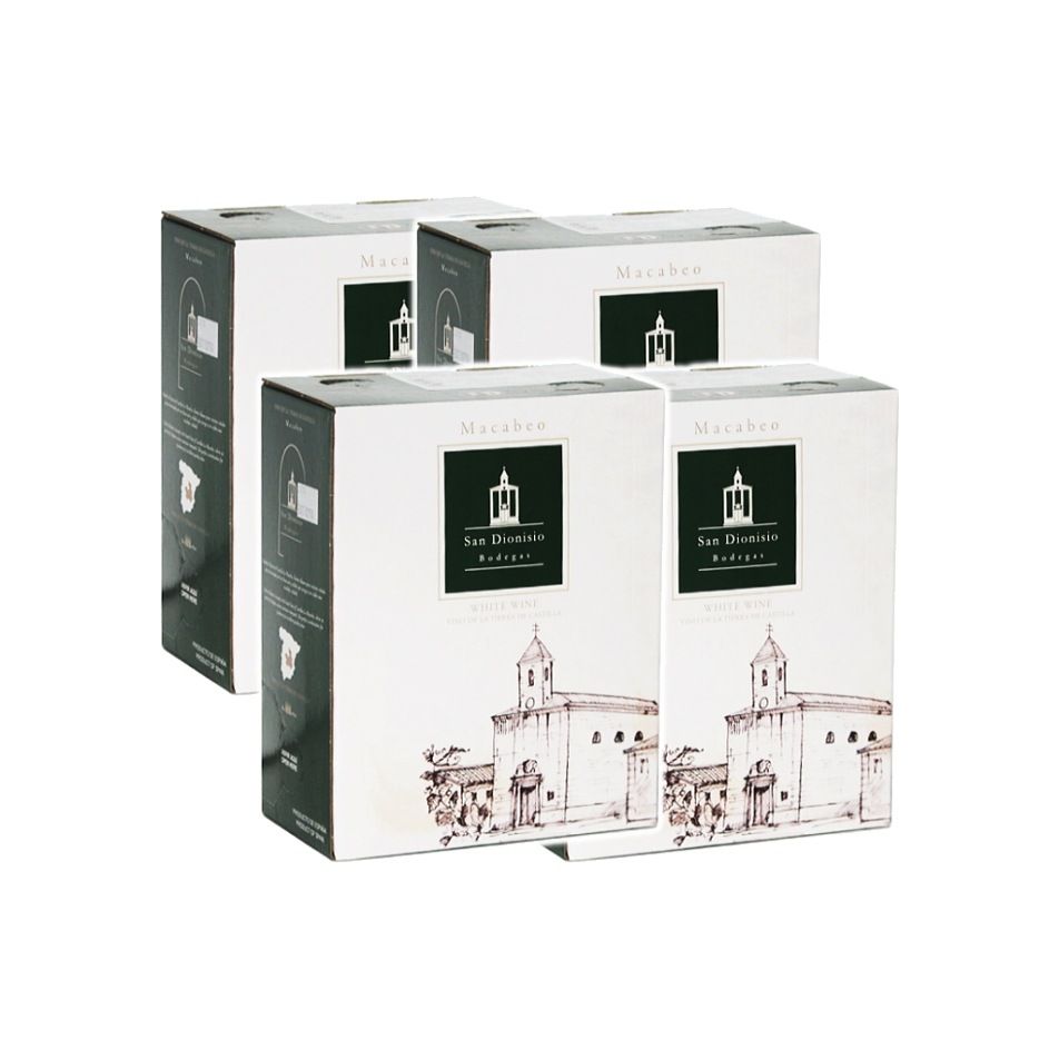 バッグインボックス 白 サンディオニシオ ４箱セット