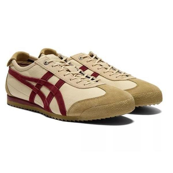 オニツカタイガー メキシコ 66 SD スニーカー 1183C015 202 BEIGE BEET JUICE DOM