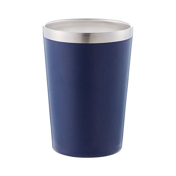 [5個セット] ステンレス/コンビニタンブラー真空二重構造 ネイビー 22458403X5