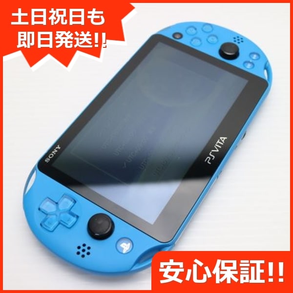 4-475 PSVITA PCH-2000 アクアブルー PlayStation Vita PSVITA アクアブルー PCH-2000 ソニー SONY