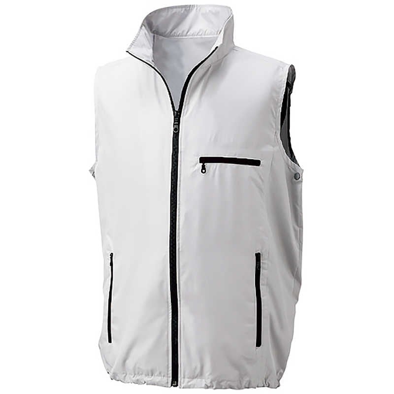 空調服　空調ベスト ウエアのみ シルバー 3L　KU91830C06S5