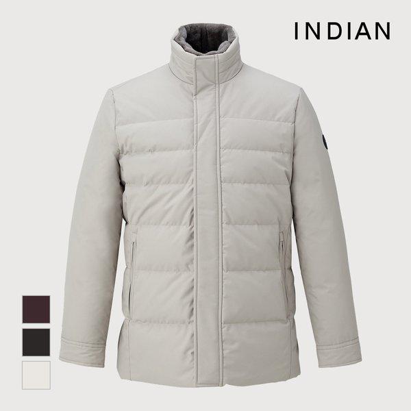 [INDIAN] ミンク襟グースダウンサファリ_MITKA3W9501