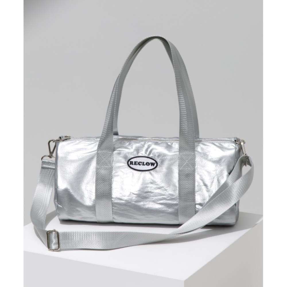 RECLOW RC SHINING DUFFEL BAG SILVER