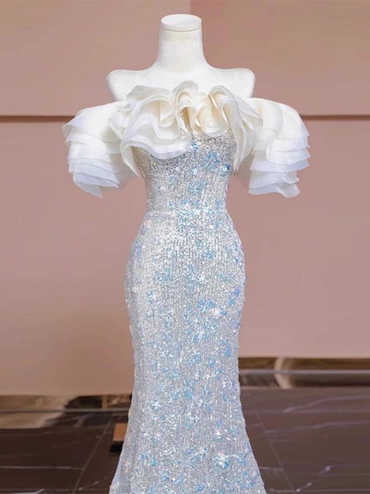 女性のためのドレス2025エンゲージメントバンケットドレステイルバンケットホストドレス