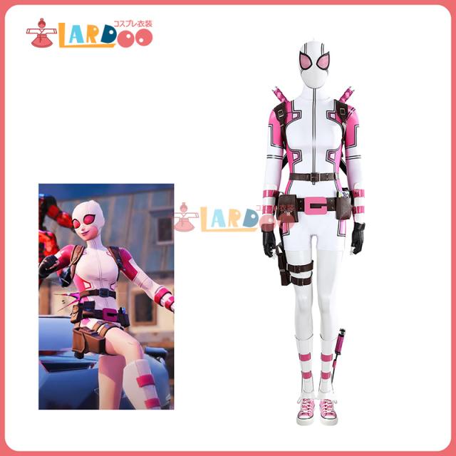 新タイプ追加 激安販売 フォートナイト Fortnite グウェンプール Gwenpool デッドプール コスプレ衣装 コスチューム