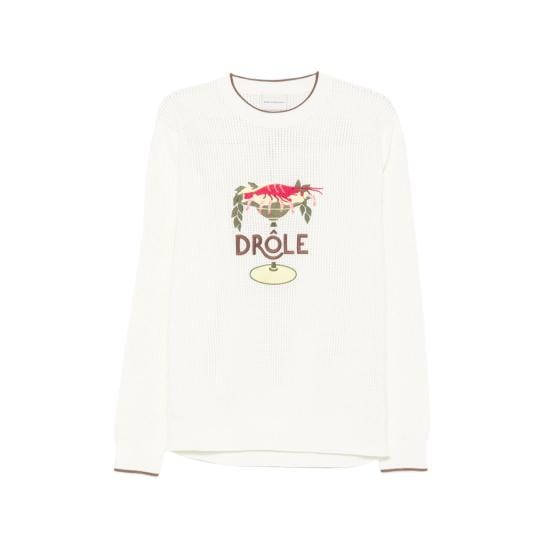 DROLE DE MONSIEUR Men Sweatshirts J PO198 CO207 OFFWH NEUTRALS
