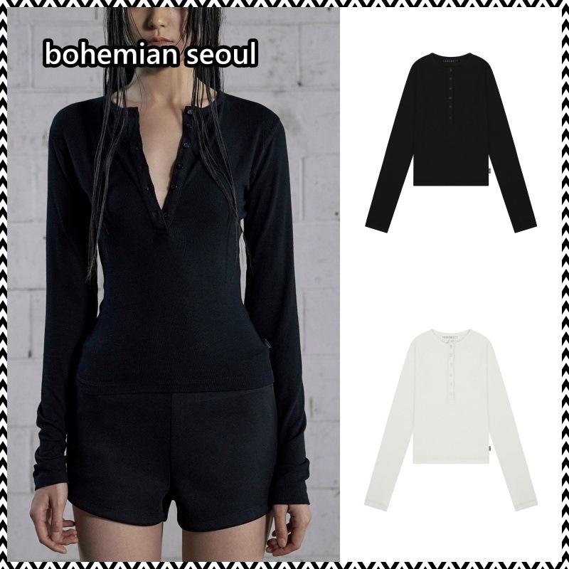 bohemian seoul ROUND BUTTON SLEEVE 6,675円