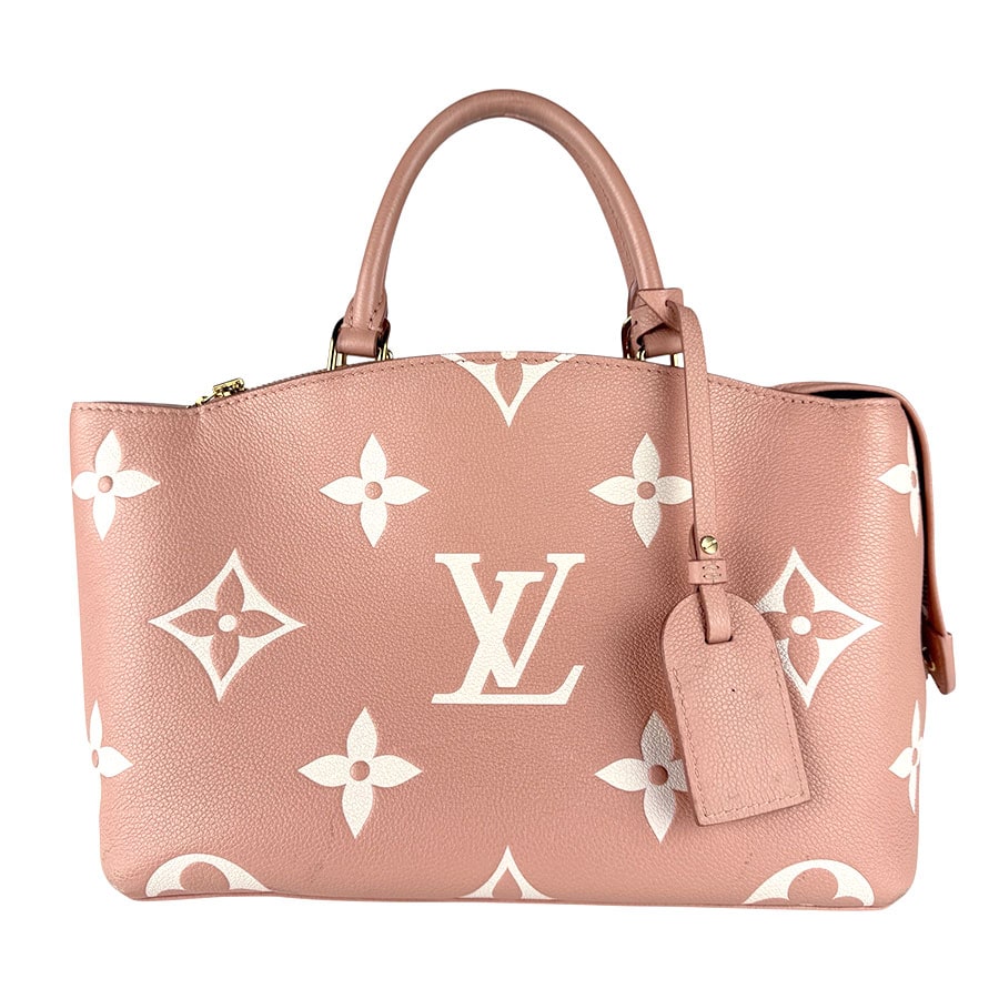 ルイ ヴィトン LOUIS VUITTON ハンドバッグ ショルダーバッグ モノグラム アンプラント プティ パレPM モノグラムアンプラント ローズトリアノン×クレーム レディース M46353 z