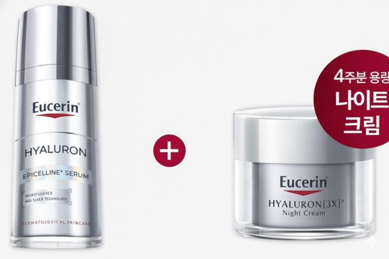 ハイアルロン エピセリン セラム 30ml (+ナイトクリーム20ml+コットンコットン)