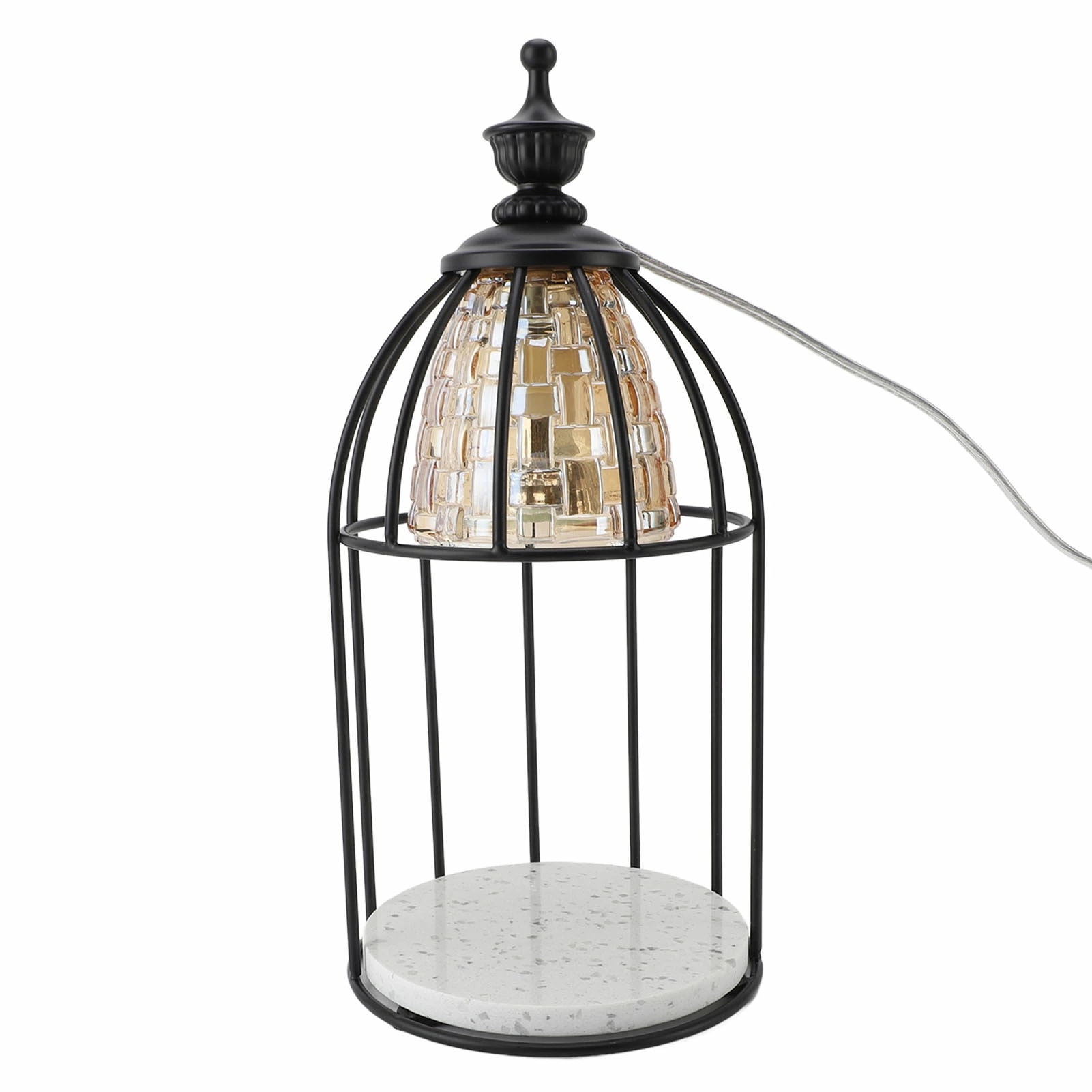 キャンドルウォーマーランプ アロマキャンドル メルティングライト 調光可能 USプラグ 110V 効率的でスタイリッシュ