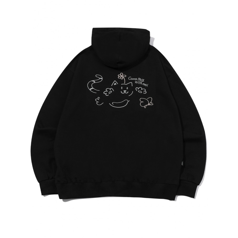 CPGN プレイウィズミーエンブロイダリーパーカーブラック