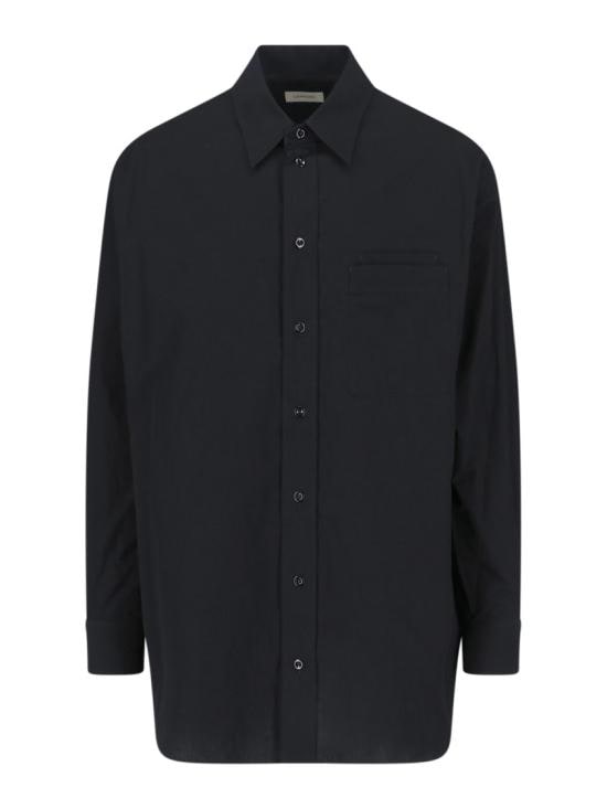 LEMAIRE Men Shirts SH1247 LF1399BK999 Black