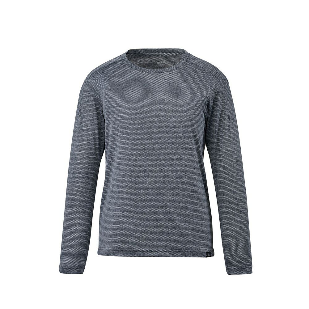 MILLET ミレー HEATHER MESH CREW LS W アウトドア 長袖Tシャツ MIV01783-N6342