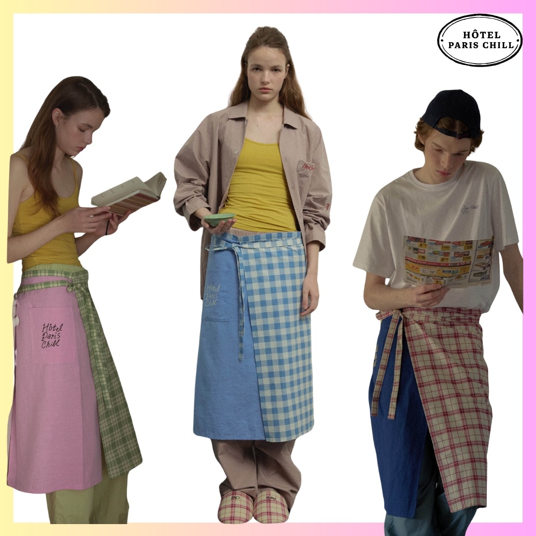 [HOTEL 827] Standby Apron - 3 Colors + FREE OMAKE エプロン キッチンエプロン エプロン レディース エプロン 大人用 シンプル エプロン