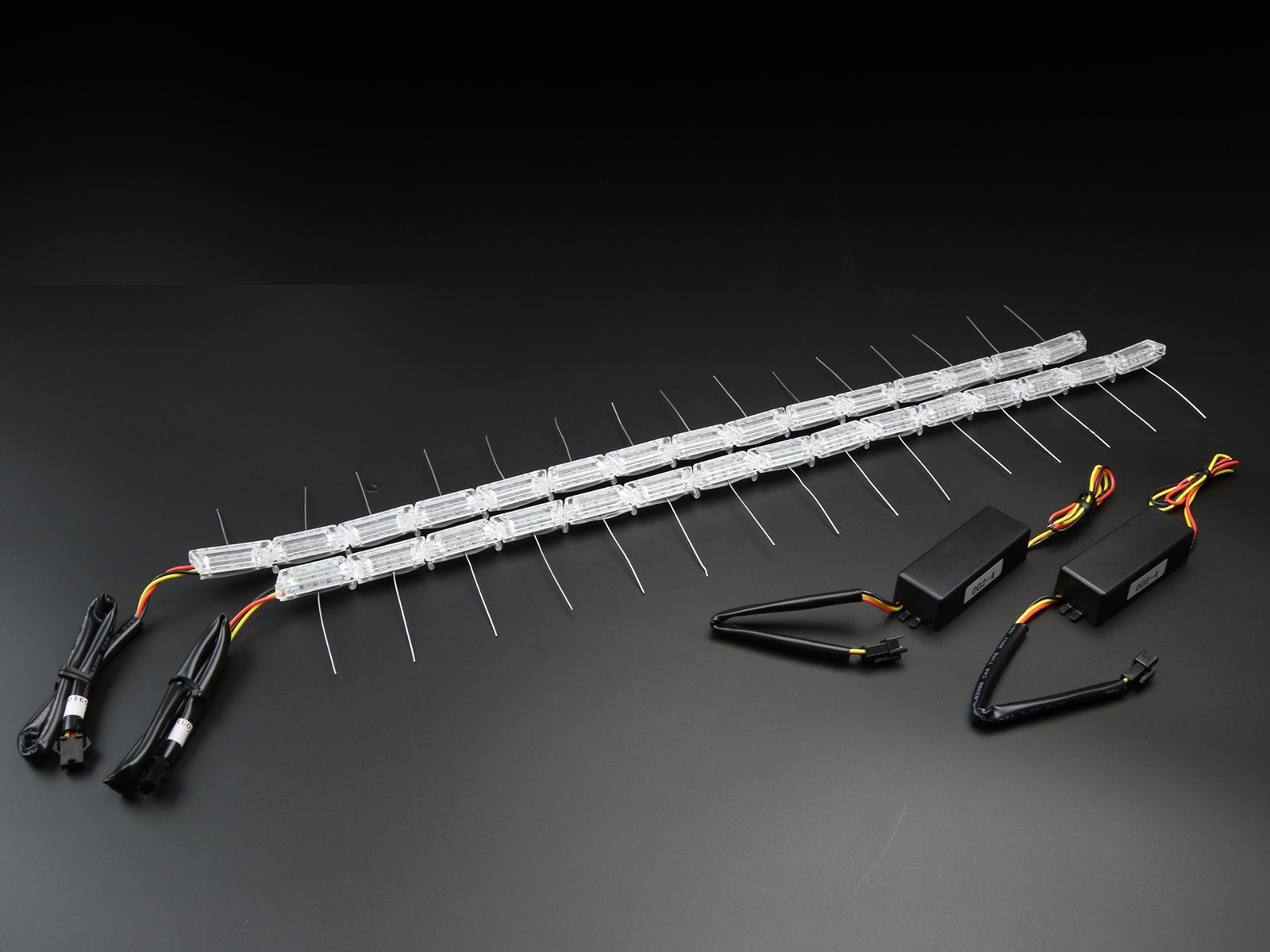 ヘッドライト加工 埋込専用 LED シーケンシャルウインカー システム デイライト機能付 Ver.004 P-186