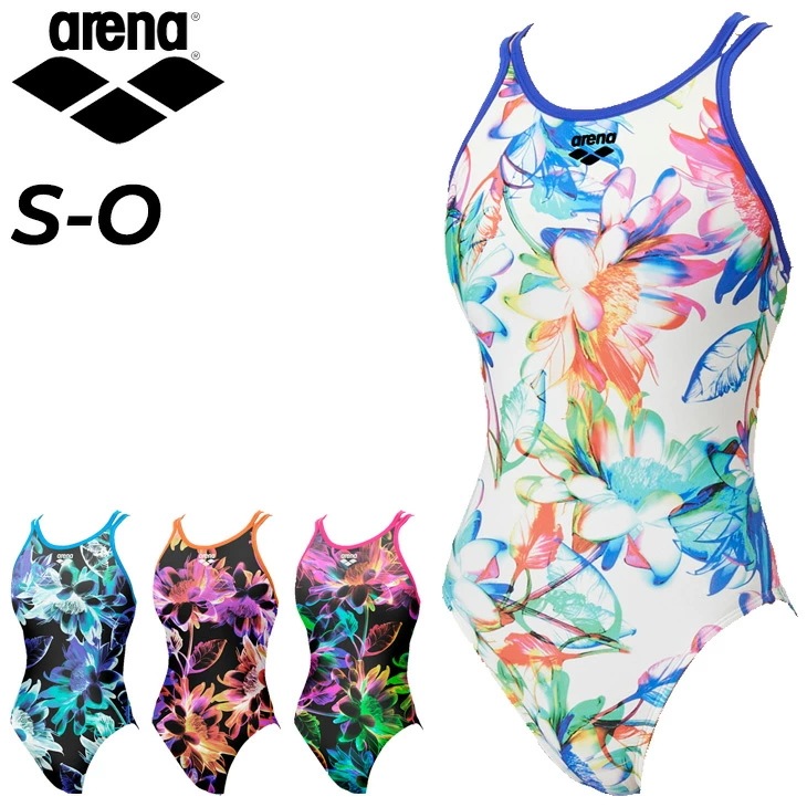 レディース トレーニング水着 水泳 競泳 練習用 ECOタフ/AS5SWM06L【返品不可】