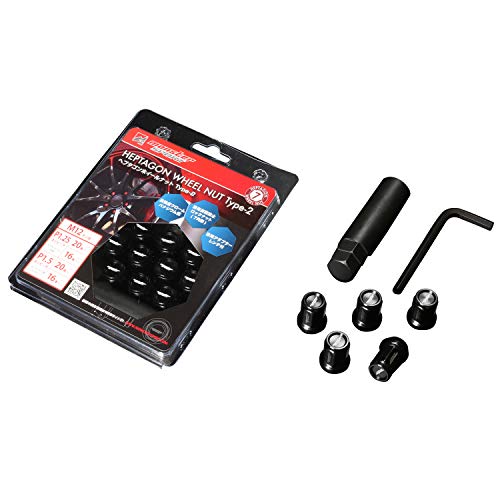 MONSTER SPORT ヘプタゴンホイールナット Type-2 M12*P1.25 20個セット