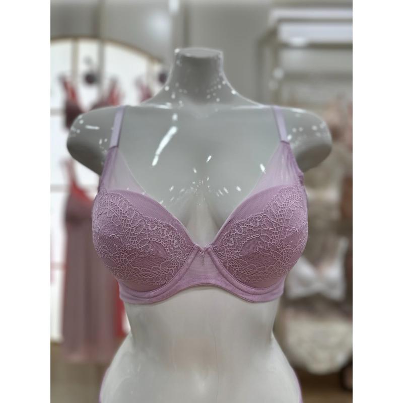 二重翼ジャカードレースプッシュアップモールドブラ(LTPK) BR1901A (スターフィールドCOEX)