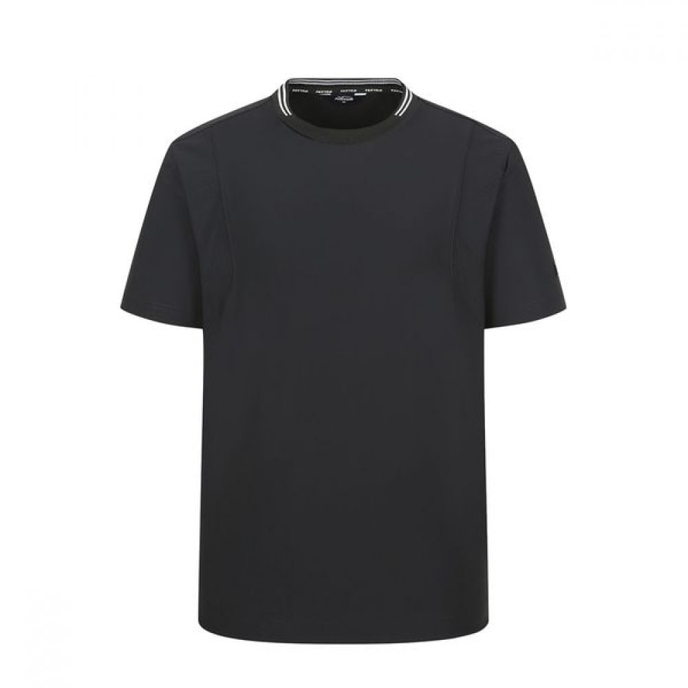 [Phantom] メンズパンチングカラートリコットラウンド半袖Tシャツ