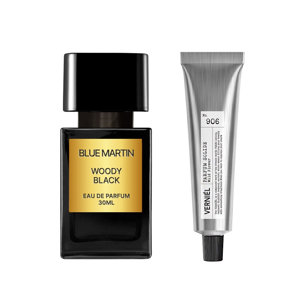 ブルーマーティンウッディブラック女性が好きな男性香水ウッディ香男性ニチ香水