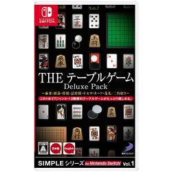 SIMPLE�V���[�Y for Nintendo Switch Vol.1 THE �e�[�u���Q�[�� Deluxe Pack �`�����E�͌�E�����E�l�����E�I�Z���E�J�[�h�E�ԎD�E��p���`