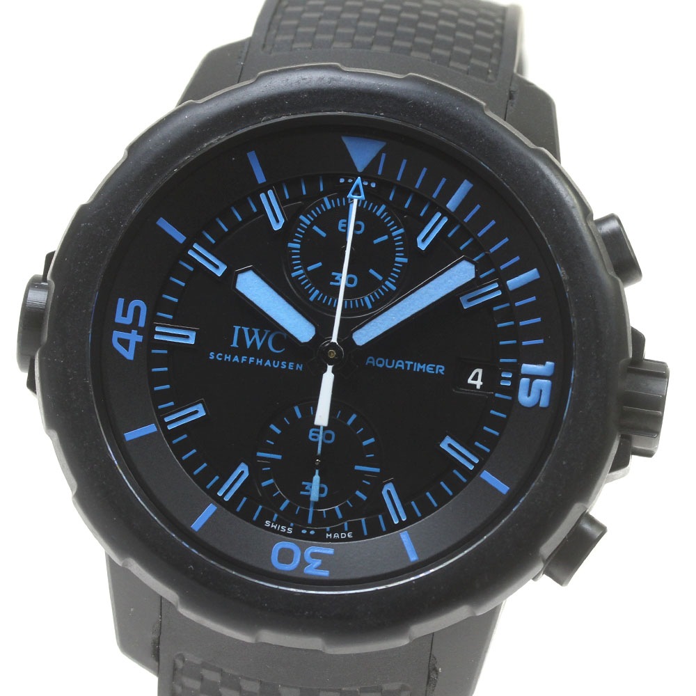 IWC IWC SCHAFFHAUSEN IW379504 アクアタイマー 50イヤーズ サイエンス フォー ガラパゴス 限定500本 自動巻き メンズ _840339【中古】