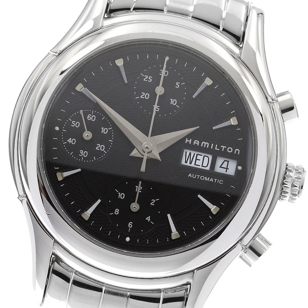 ハミルトン HAMILTON 021530 ジャズマスター クロノグラフ デイデイト 自動巻き メンズ 良品 _898212【中古】
