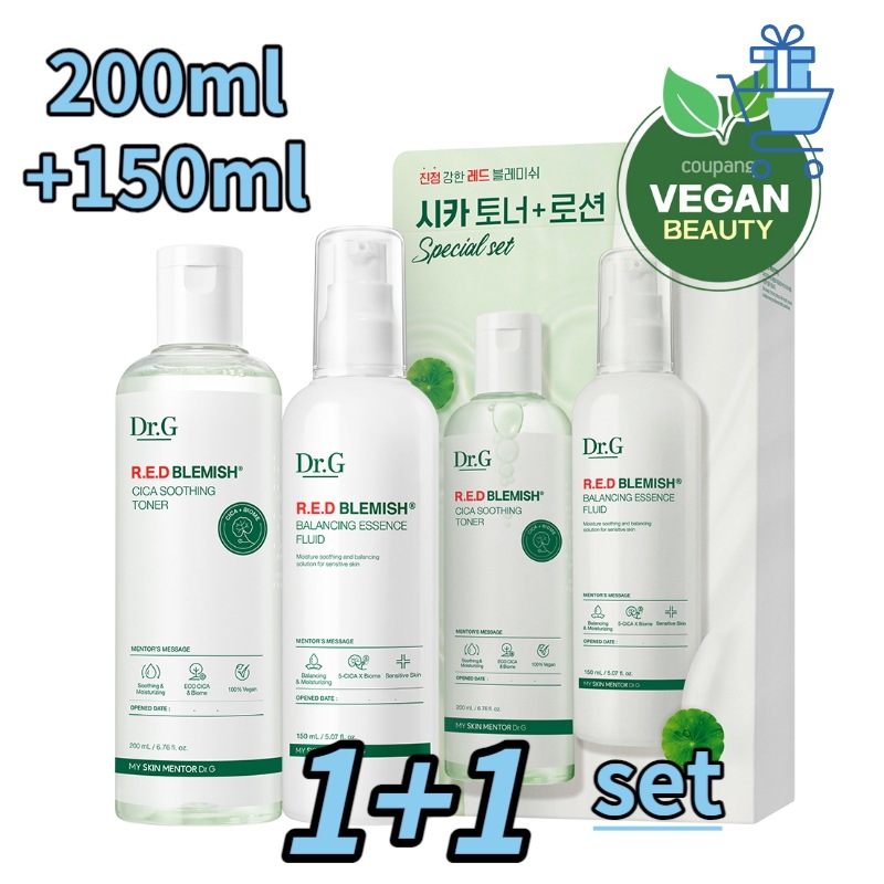 レッド ブレミッシュ シカ スージング トナー 200ml + エッセンス フルイド 150ml セット1セット