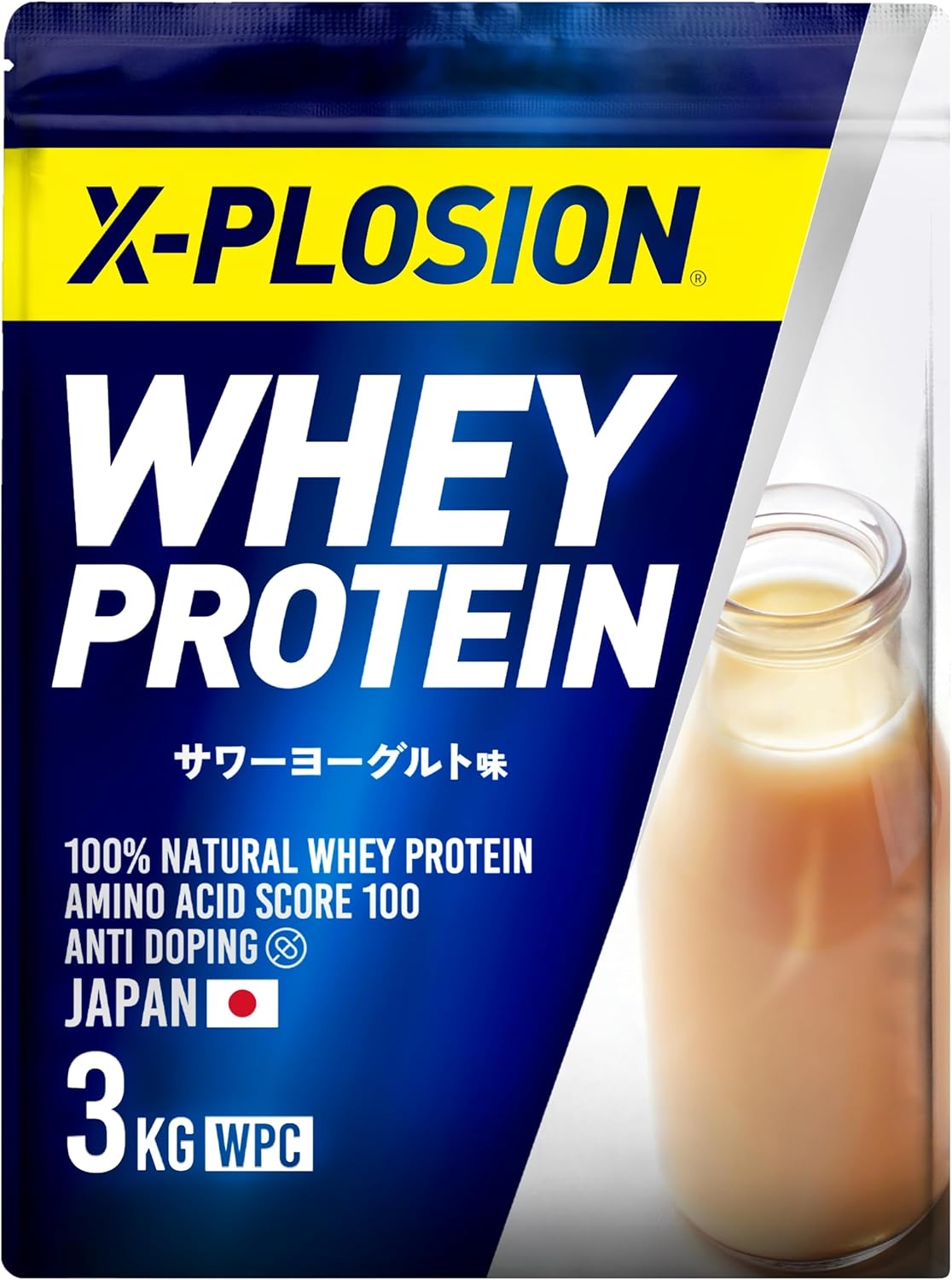 エクスプロージョン プロテイン 3kg ホエイプロテイン ヨーグルト味 WPC X-PLOSION 日本製造