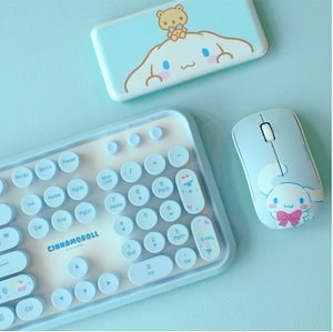 シナモロール レトロ ワイヤレスキーボード + マウス