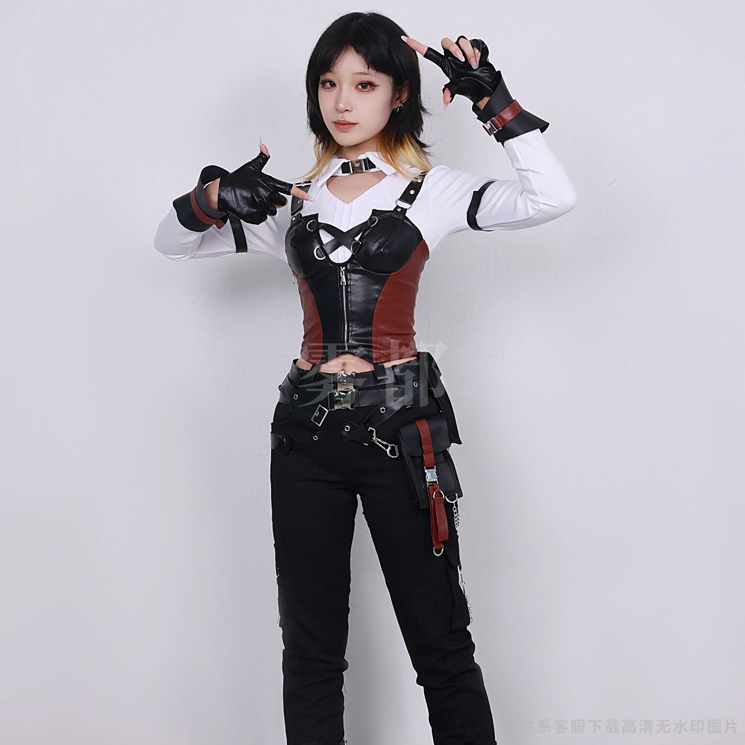 恋と深空服ヒロイン-ハンターパンツCosハンターさん戦闘服ゲームセット