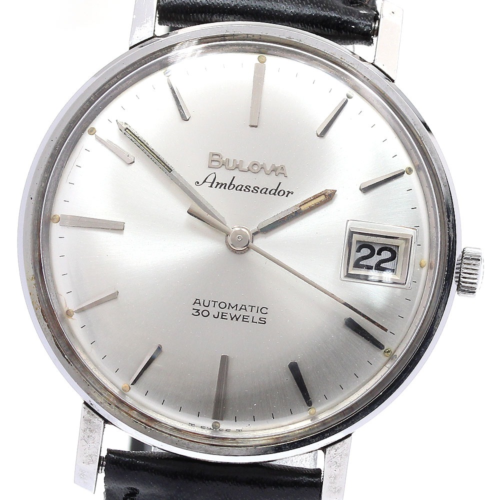 ブローバ BULOVA ヴィンテージ デイト 自動巻き メンズ _829827【中古】