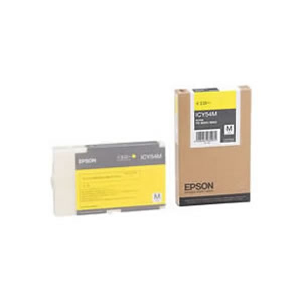 (純正品) EPSON エプソン インクカートリッジ/トナーカートリッジ (ICY54M Y イエロー)トナーカートリッジ