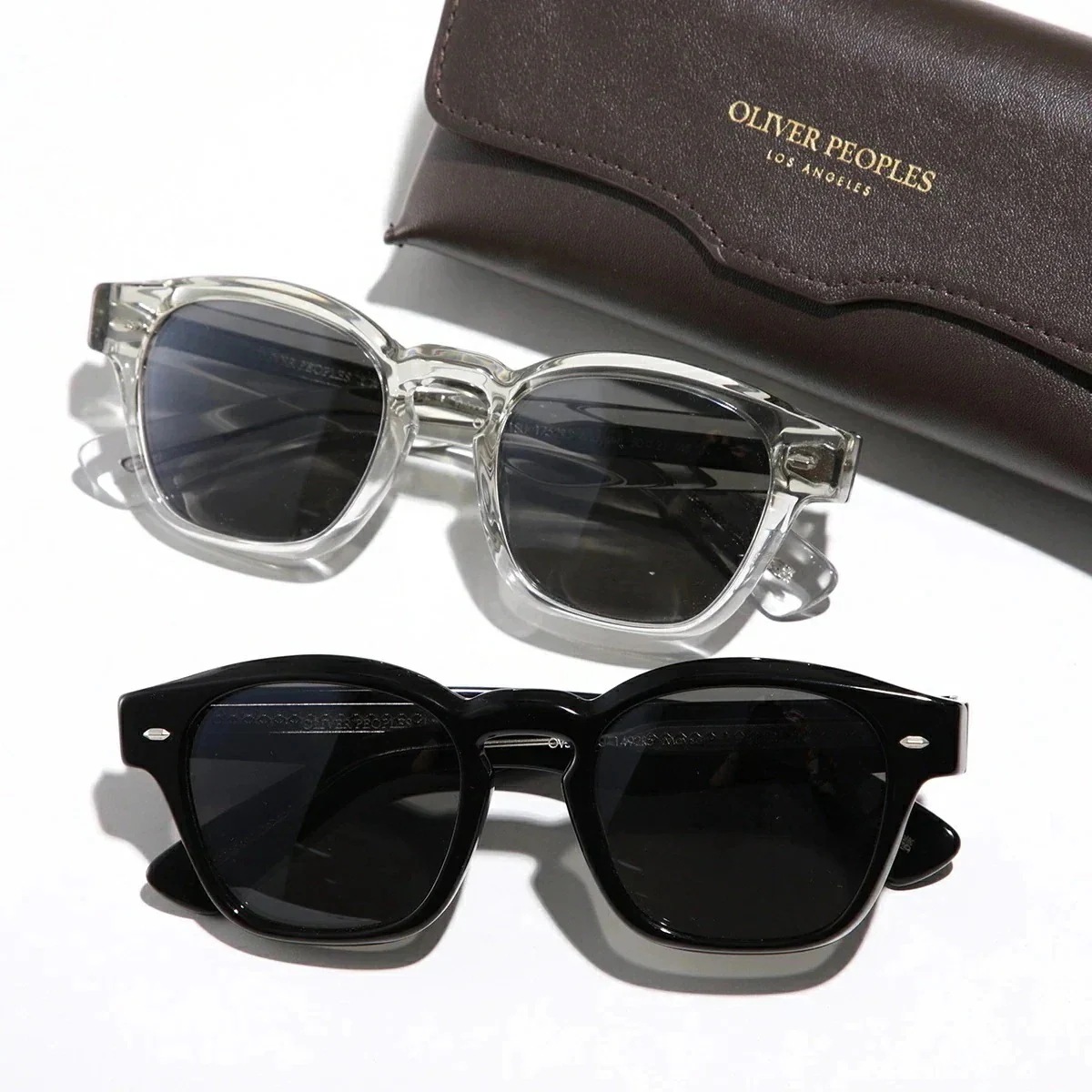 OLIVER PEOPLES オリバーピープルズ サングラス Maysen OV5521SU メンズ ウェリントン フルリム アイウェア カラー2色