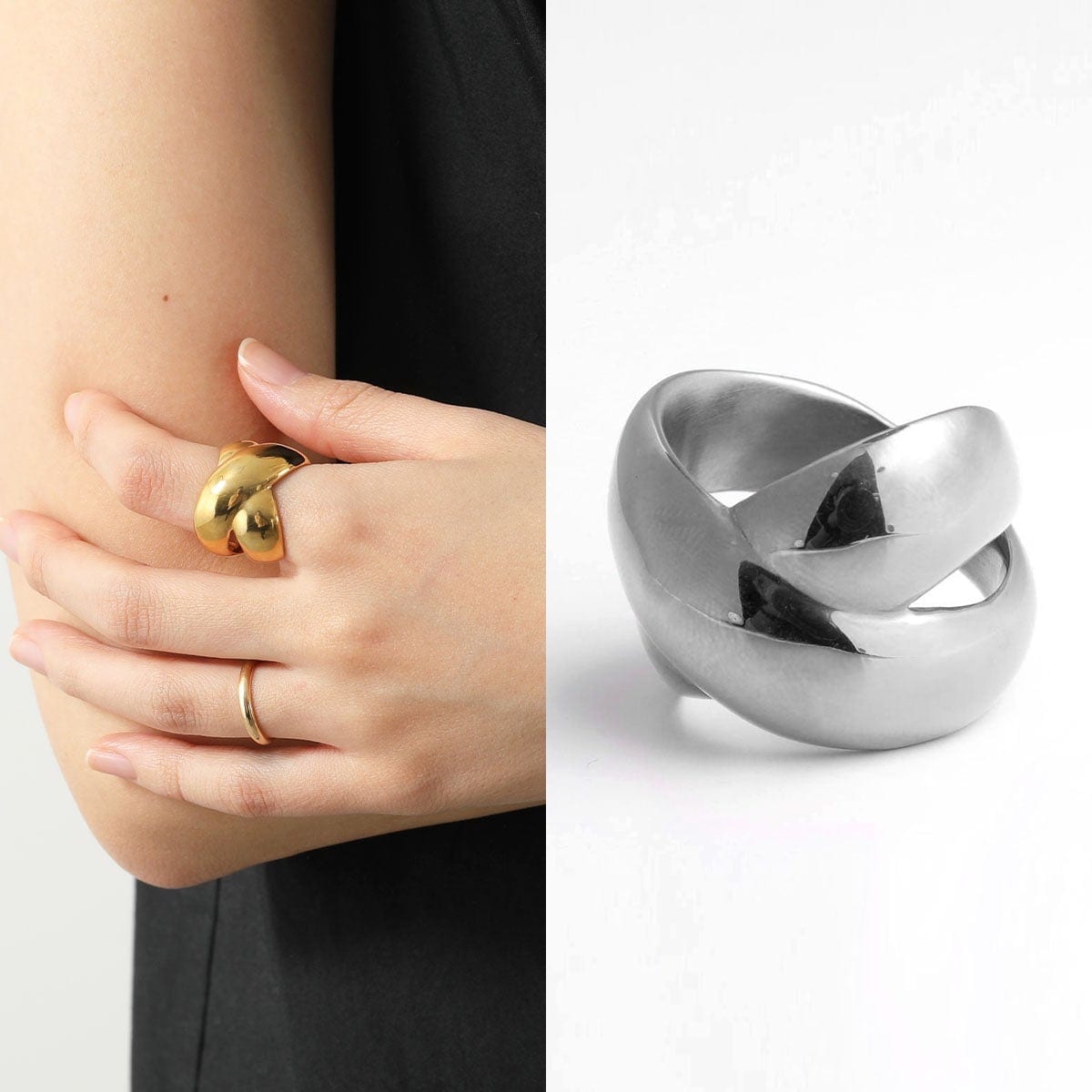 GOOSSENS PARIS グーセンスパリ リング Lhassa ring GOOP17RI02 レディース クロス 指輪 アクセサリー カラー2色 【mega】