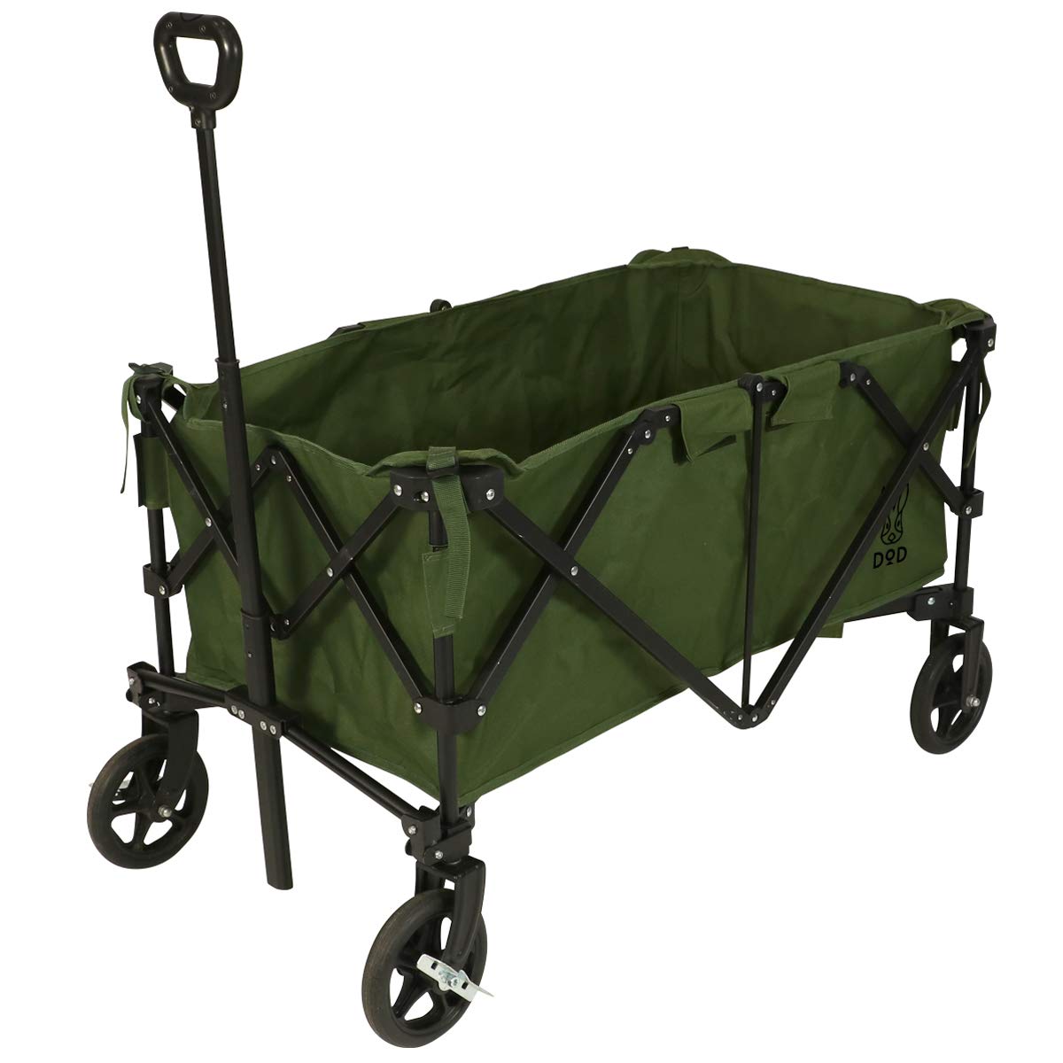 DOD(ディーオーディー) アルミキャリーワゴン 【女性でもらくらく運べる】 C2-534-KH / C2-534-TN