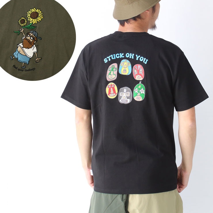 gym master 7.4oz 刺繍Tee G321706 7.4oz feel your feelig 刺繍Tee G321707 7.4oz STUCK ON YOU 刺繍Tee