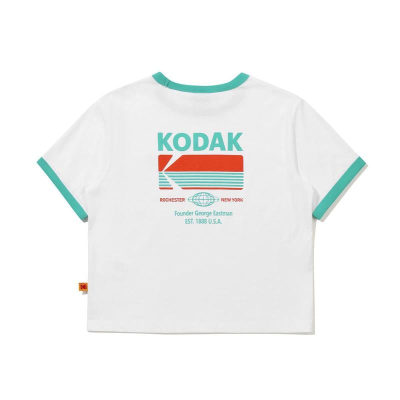 [公式] ブリーズポップ ビッググラフィック半袖Tシャツ ウーマン WHITE