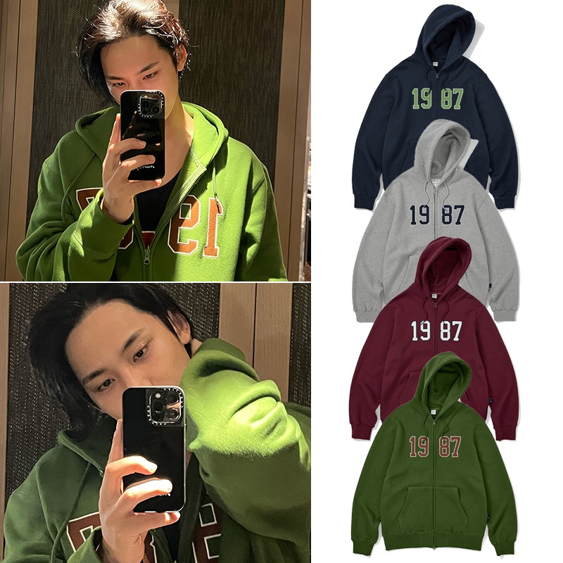 SEVENTEENミンギュ着用 1987 HOOD ZIP