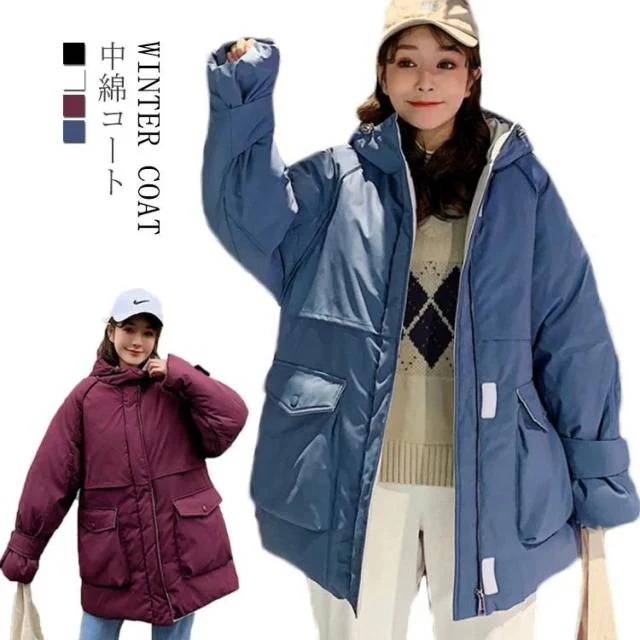 中綿 モッズコート 暖かい コート 中綿 コート ミリタリー コート ジャケット フード付き 中綿コート レディース 通勤 防寒 軽量 アウター