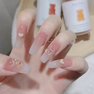 ネイルパーツ レジン 3D キャラ リボン ハート くま（ネイル