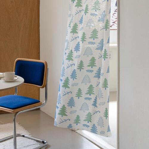 WARMGREYTAIL Northland ドアカーテン Blue&Green