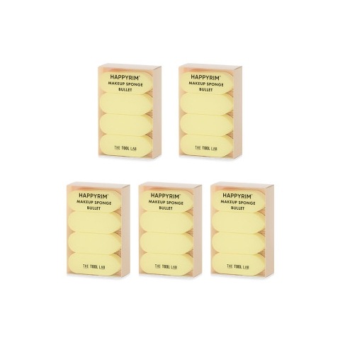 [大容量]ハッピーリムメイクアップスポンジ4ea x 5p / 3ea x 5