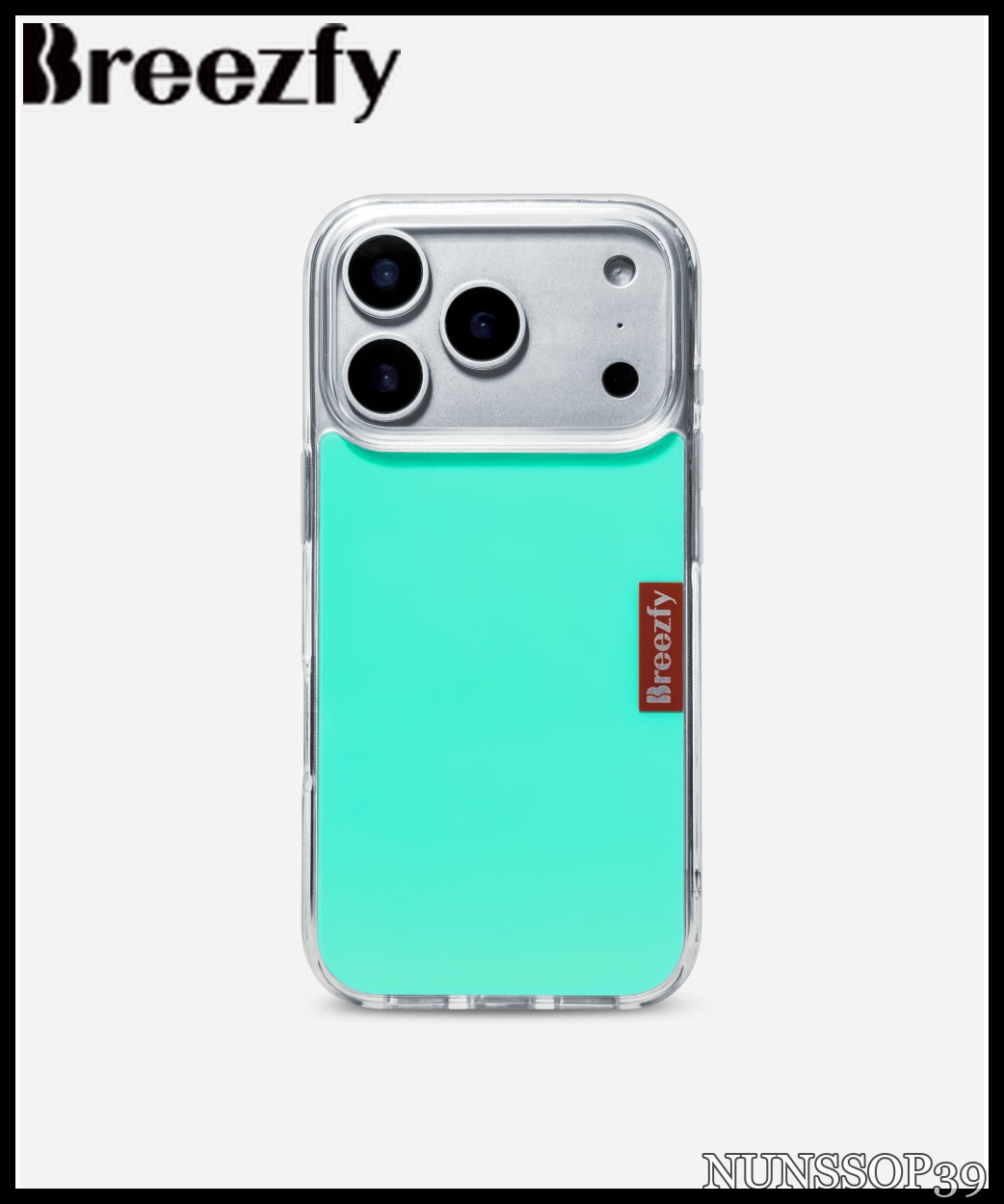 Breezfy MINT CHOCOLATE ICE CREAM - Clear Frame