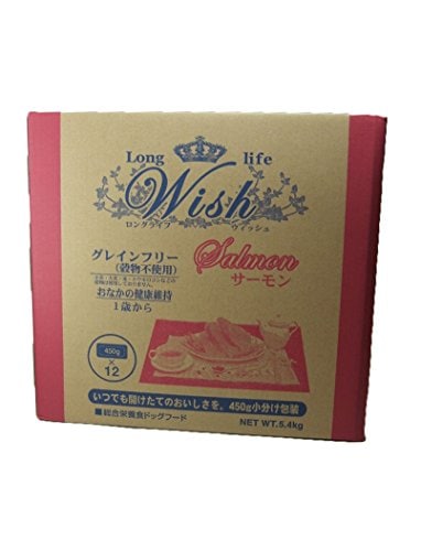 ウィッシュ ドッグフード Wish サーモン おなかの健康維持 1歳から 5.4kg 9,044円