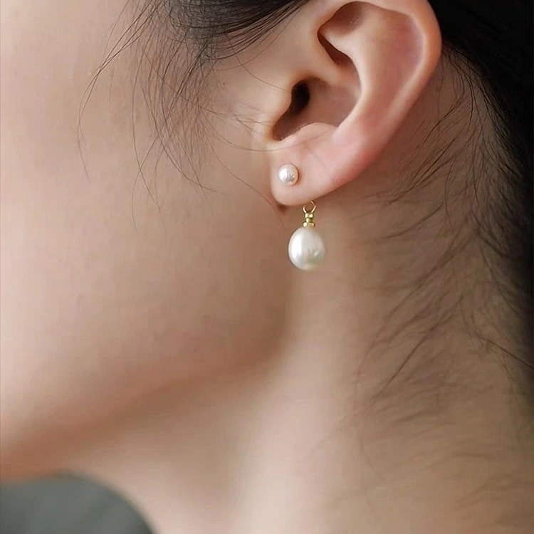 【1点ご購入 で10点プレゼントいたします】女性のためのパールイヤリングハイエンドクラシックイヤリングファッショナブルですべての
