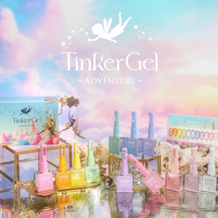 KISS NEWYORK / GEL PRO Tinker Bell 3 Adventure Syrup 12set /Magnet Gel (10 g)/