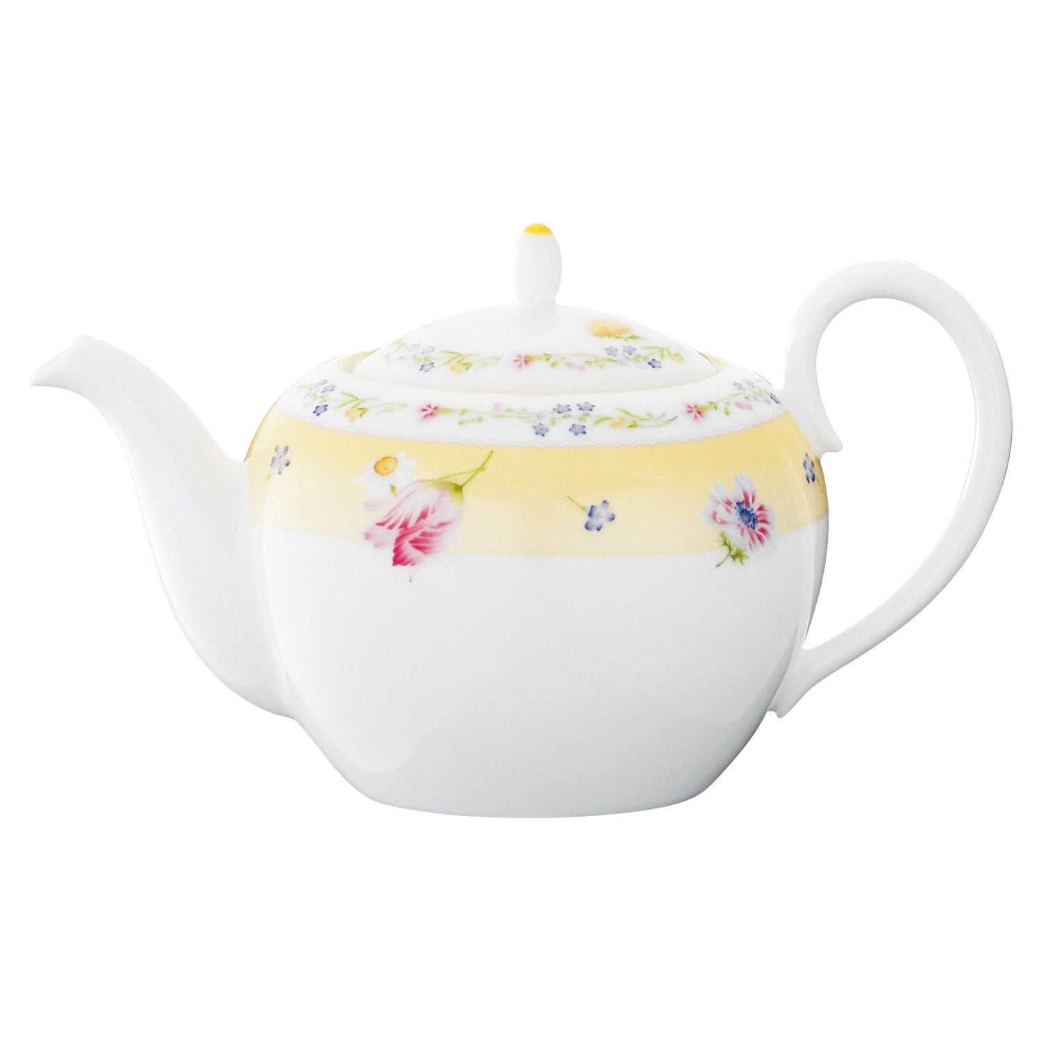 Noritake ノリタケ ティー ポット 520cc ジュヌフレール 電子レンジ対応 ボーンチャイナ T50523A/4620