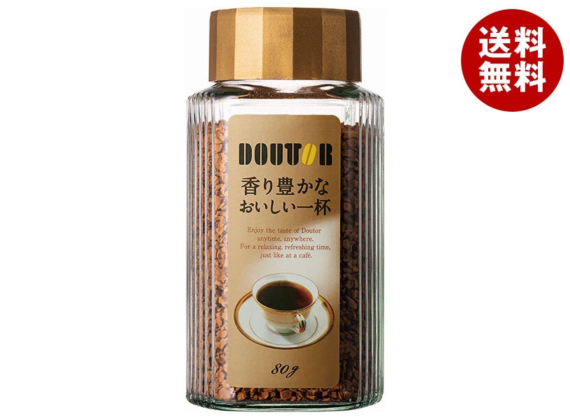 ドトールコーヒー 香り豊かなおいしい一杯 80g瓶*12本入